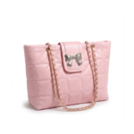 Solid Color Chain Shoulder Bag