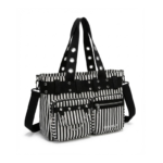 Vintage Striped Tote Bag